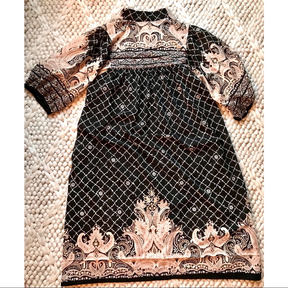 Vintage JSE Inc California semi-sheer dress - Picture 3 of 3